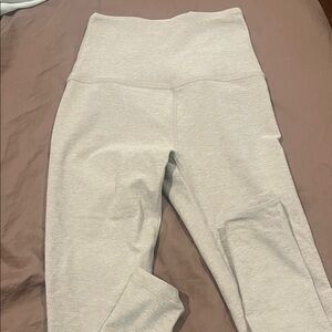 Beyond Yoga High-Waist oatmeal Leggings
